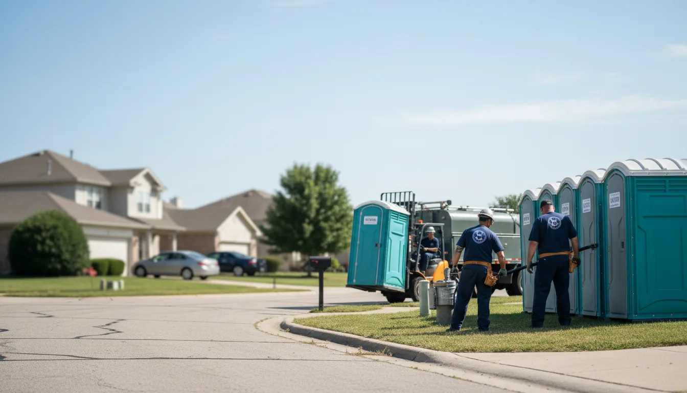 Porta Potty Rental in Stronghurst, IL near me